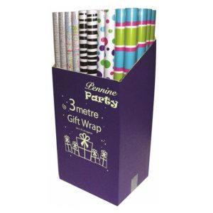 Buy White Midnight Celebration 3M Christmas Wrapping Paper - Online at  Cherry Lane